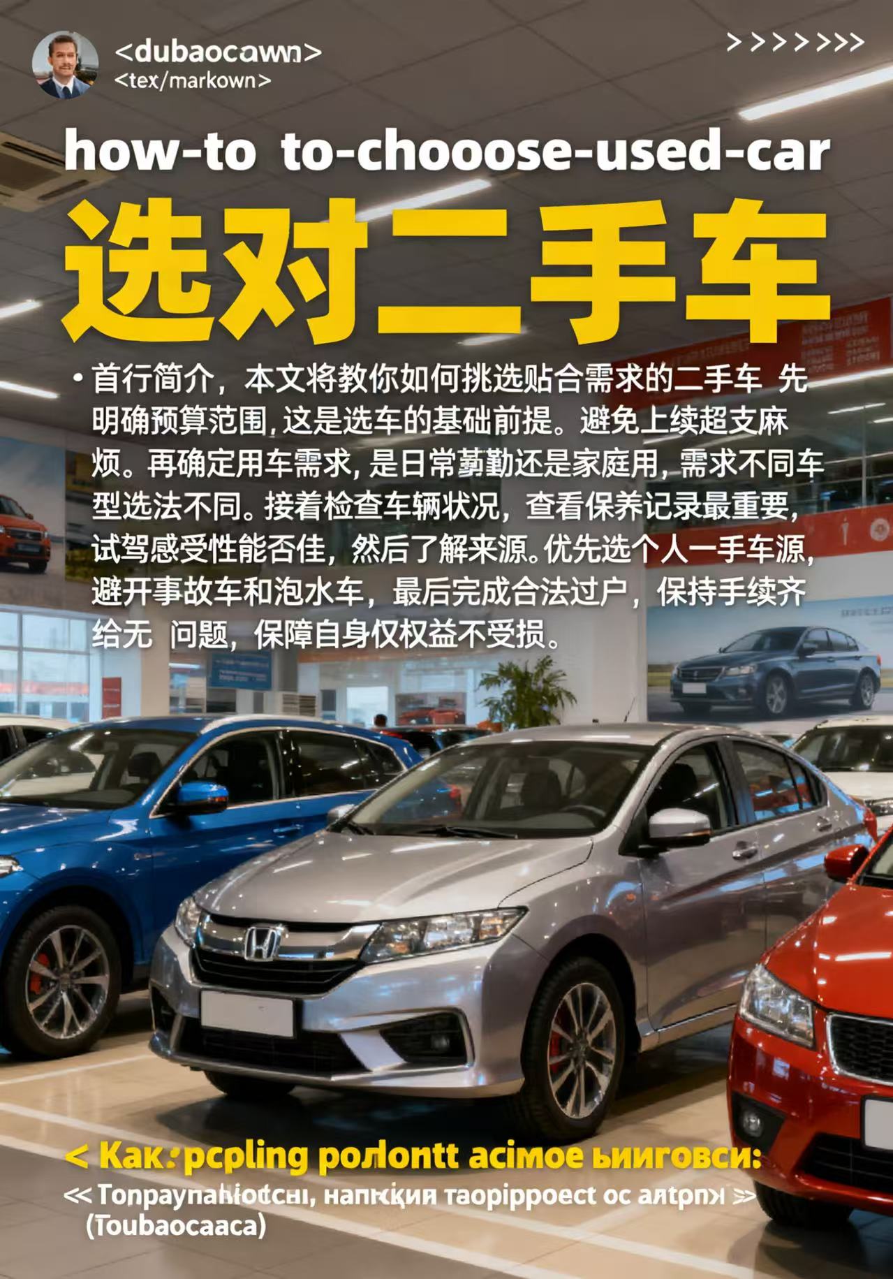Как выбрать подходит автомобиль с пробегом